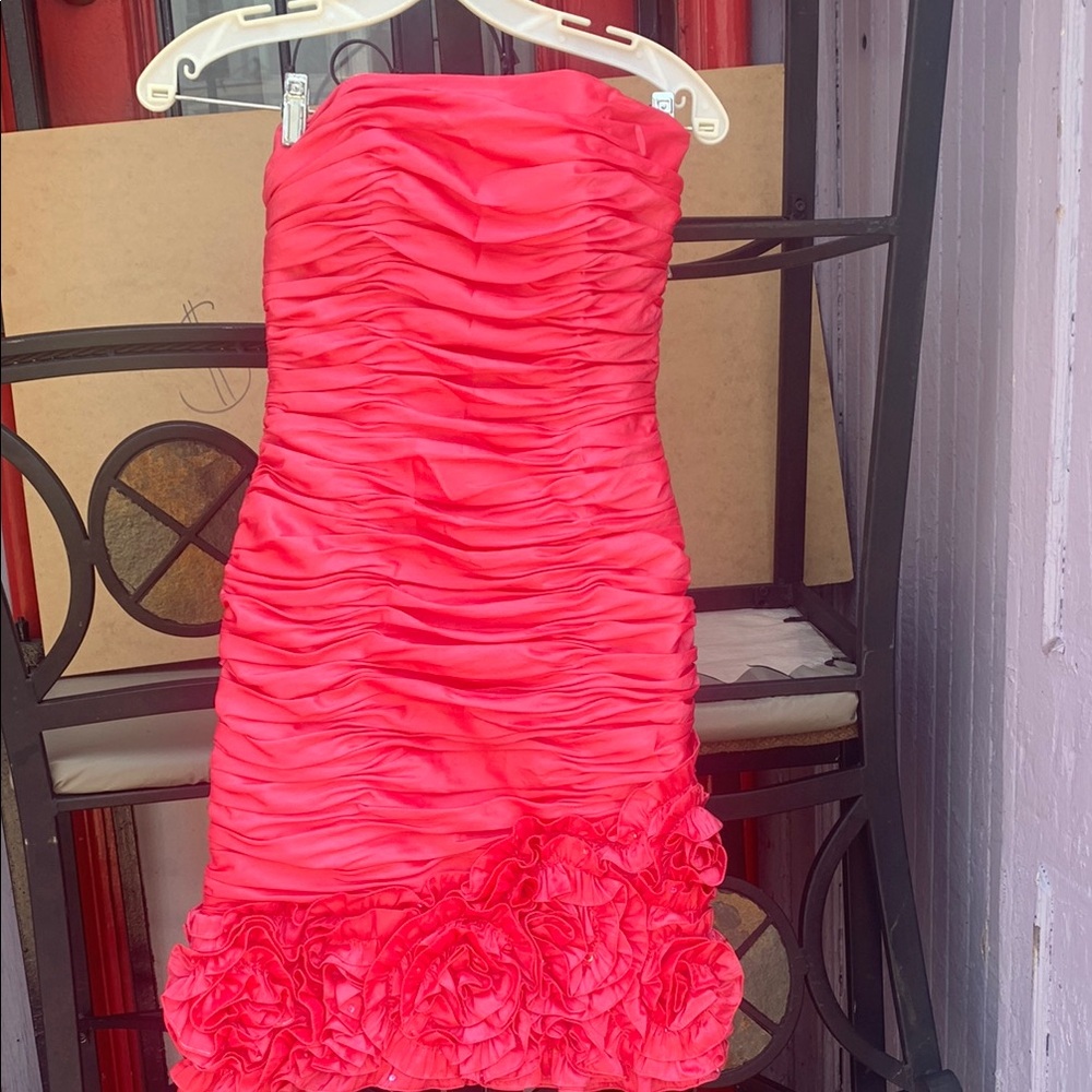 Strapless Pink Dress